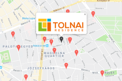 tolnai-residence-terkep